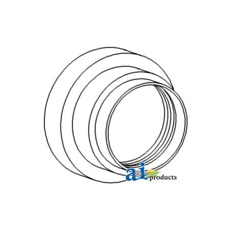 A & I Products Seal & Retainer (Outer), Rear Axle 4" x4" x2" A-F2NN4969AA